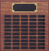 Perpetual 50 Plate Plaque 16 inch x 20 inch   Black or Satin
