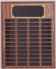 Perpetual 48 Plate Plaque 16 inch x 20 inch   Black or Satin