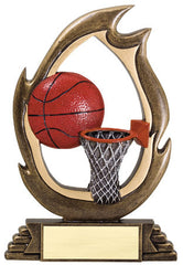 Flame Series Basketball Resin 6 or 7-1/4 inch
