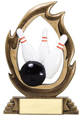 Flame Series Bowling Resin 7-1/4 inch