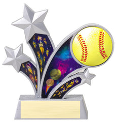 Rising Star Softball Resin with 3D Motion Panels 6 inch