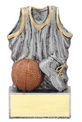 Basketball Jersey Resin 4-1/2 inch   - Resin 
Stands