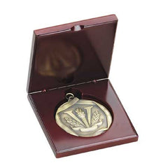 Wood Medal Box for 1 3/4, 2 or 2 3/4  inch medals